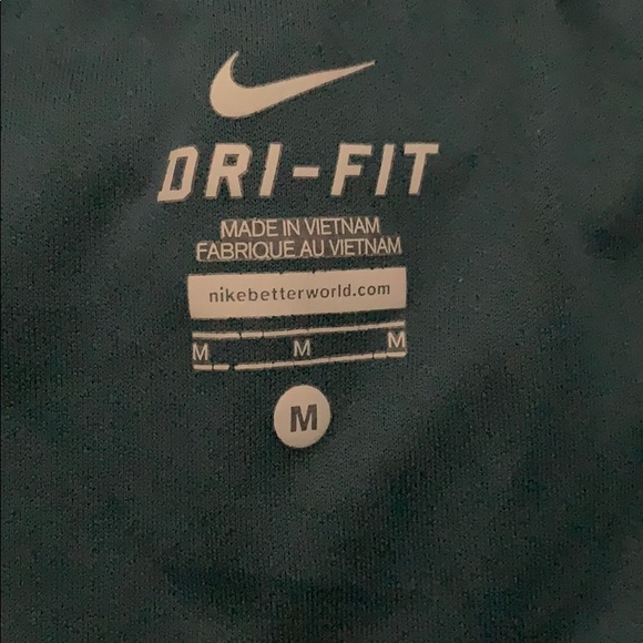 Turquoise Dri-Fit Nike Athletic Shorts - Picture 3 of 3